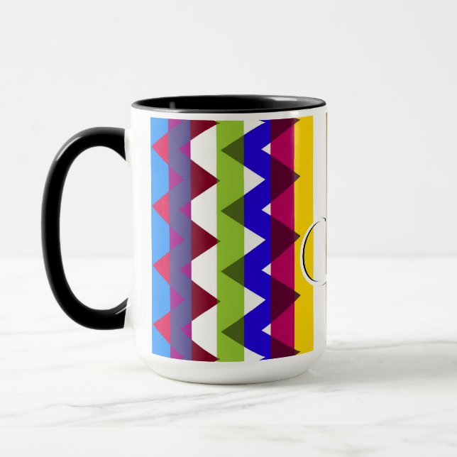 Tasse Motif tendance Chevron Stripes #14 (Gauche)