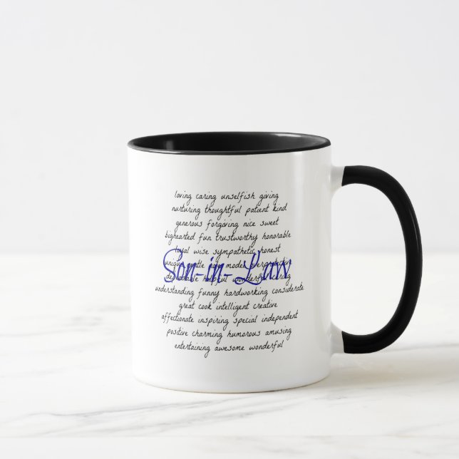 Tasse Mots du gendre (Droite)