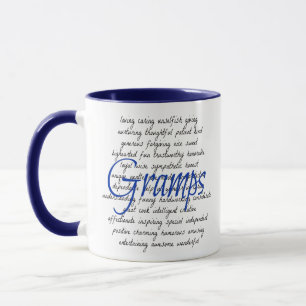 Tasse Mots pour Gramps