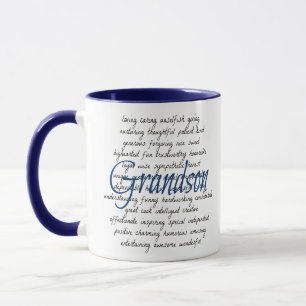 Tasse Mots pour Grandson