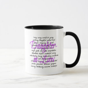 Tasse Mots pour la belle-fille