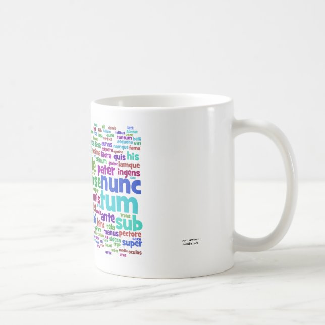 tasse : mots principaux de l'aeneid 200 (Droite)