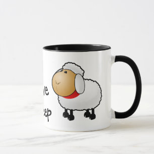 Tasse mouton de dessin animé