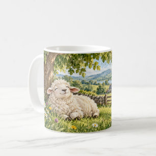 Tasse Mouton Vivre la Bonne Vie Laineuse