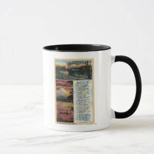 Tasse Mt. Capot de vue perdue de lac