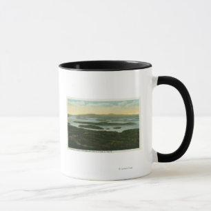 Tasse Mt. Vue aérienne principale d'île de serpent à