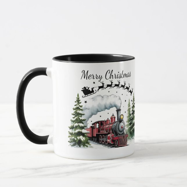 Tasse  mug de Noël personnalisable (Gauche)