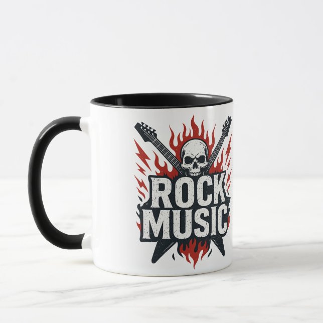 Tasse Mug Rock Music (Gauche)