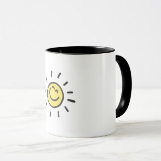 Tasse Mug Soleil Sourire Mignon | Mug à Café Solei