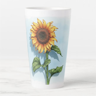 Tasse Mug tournesol aquarelle rustique