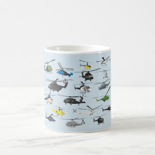 Tasse multiple d'hélicoptères