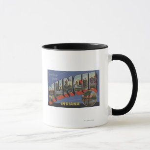 Tasse Muncie, Indiana - grandes scènes de lettre