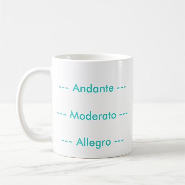 Tasse musicale de rythmes (Gauche)