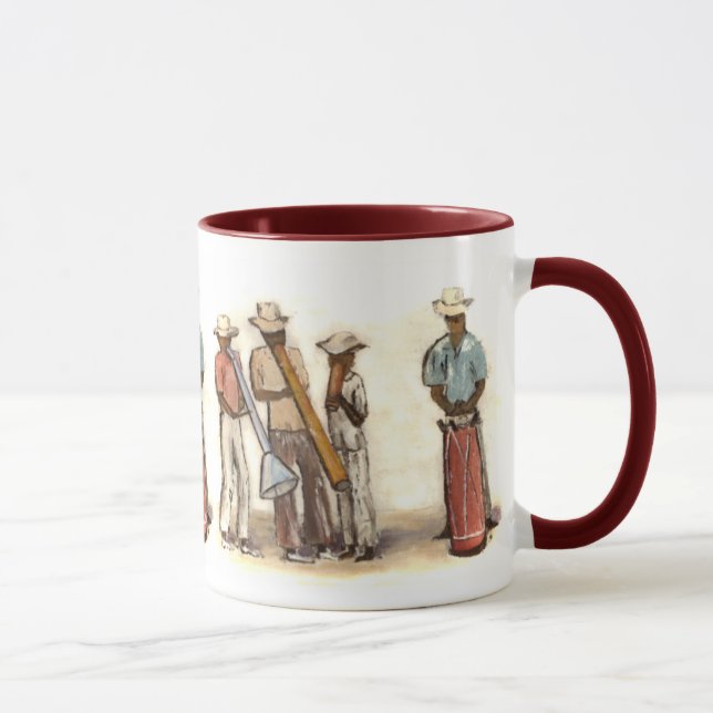 Tasse Musicien de rue haïtien (Droite)