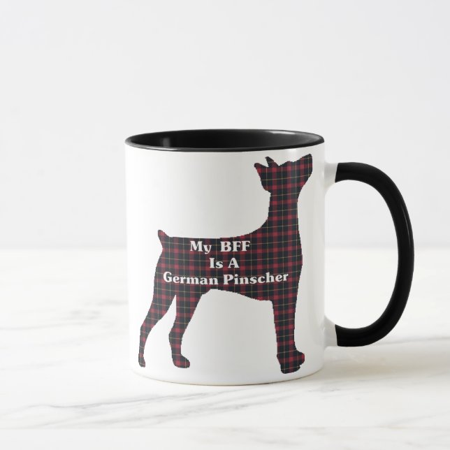 Tasse Musique allemande Pinscher BFF (Droite)