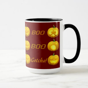 Tasse Musique Citrouille d'Halloween