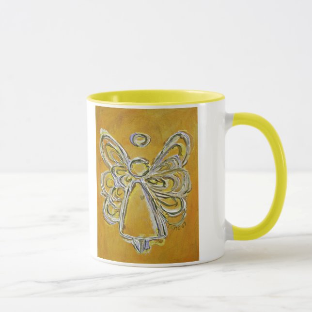Tasse Musique d'ange jaune (Droite)
