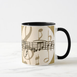 Tasse Musique de feuille