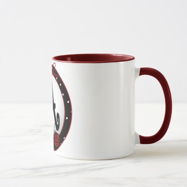 Tasse Musique de la dame initiale (Droite)