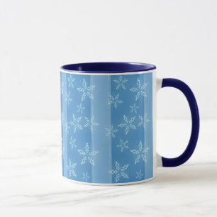 Tasse Musique de Noël Snowflakes