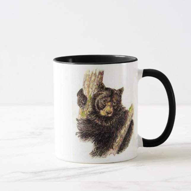 Tasse Musique d'ours noir (Droite)