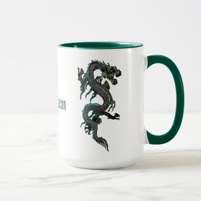 Tasse Musique dragon asiatique (Droite)