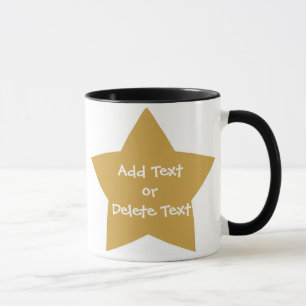 Tasse Musique Gold Star