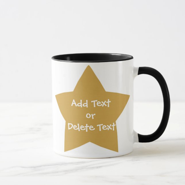 Tasse Musique Gold Star (Droite)