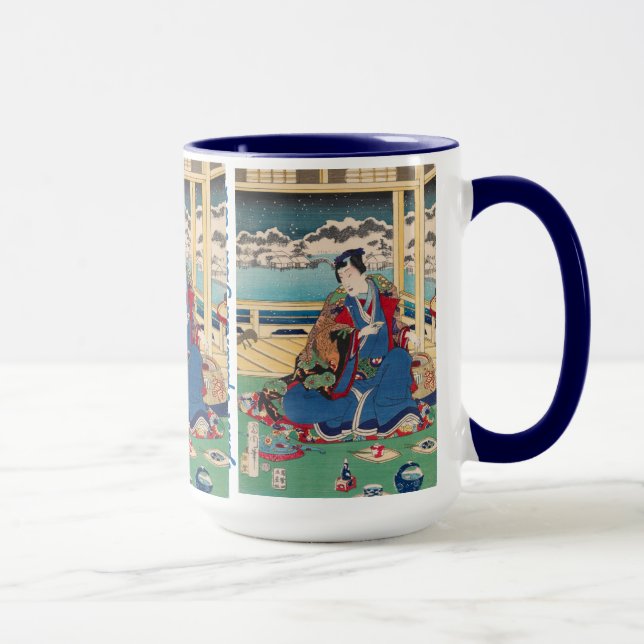Tasse Musique japonaise Art Custom (Droite)