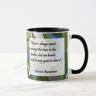 Tasse - musique parmi les arbres