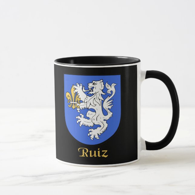 Tasse Musique Ruiz Family Shield (Droite)