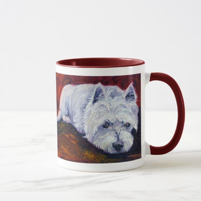 Tasse Musique White Terrier de West Highland (Droite)
