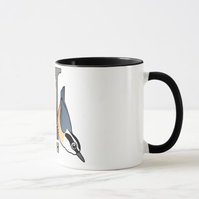 Tasse N est pour la sittelle (Droite)