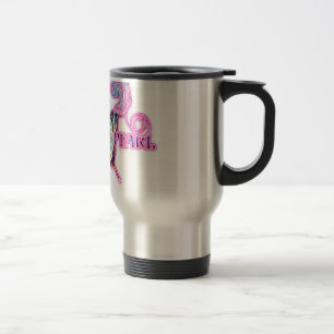 Tasse nacrée de voyage