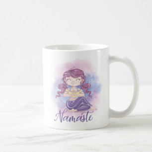 Tasse Namaste Fille de Yoga