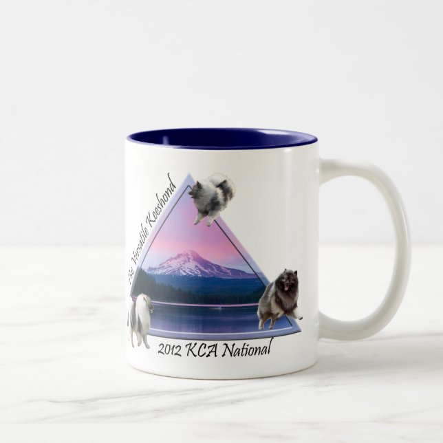 Tasse nationale de logo de KCA (à deux tons) (Droit)