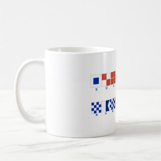 Tasse nautique de Surfside Nantucket de drapeau