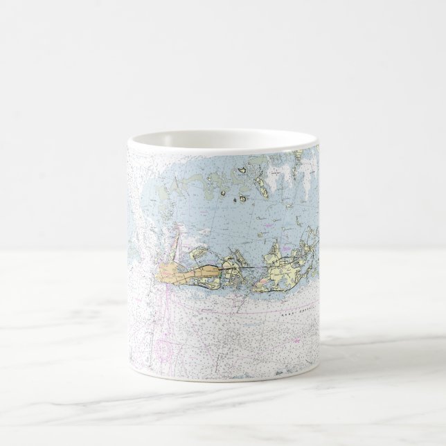 Tasse nautique de tasse de café de diagramme de (Centre)