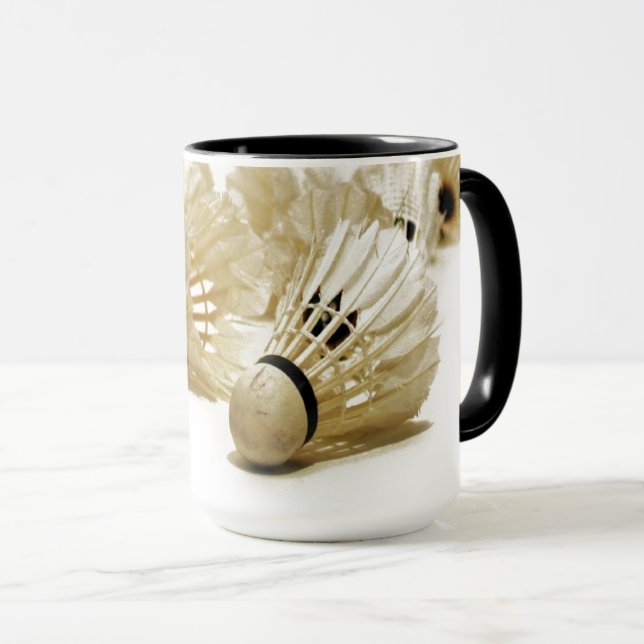 Tasse Navette Sportive Badminton (Devant droit)