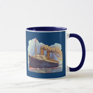 Tasse Navire Ocean Steam Liner