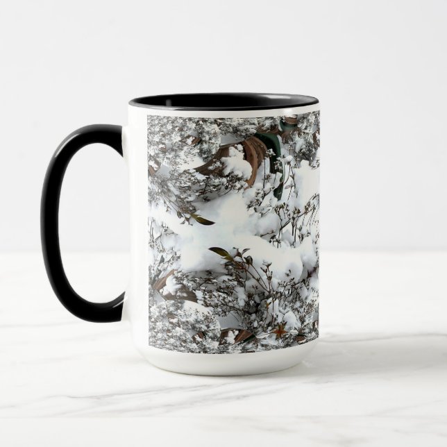 Tasse Neige Abstraite (Gauche)