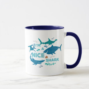 Tasse Nemo et requins - Je suis un bon requin