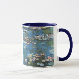 Tasse Nénuphars de Claude Monet, Impressionnisme Vintage