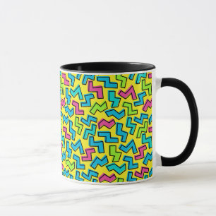 Tasse Neon Motif des années 80/90