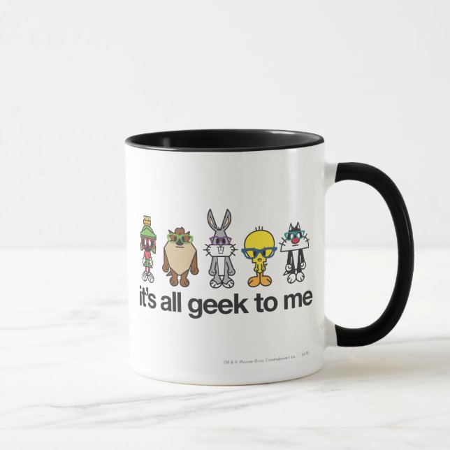 Tasse Nerds LOONEY TUNES™ - Tous Geeks pour moi (Droite)