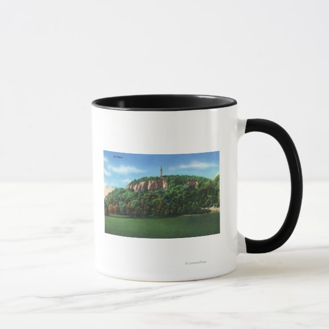 Tasse New Haven, CTView de East Rock (Droite)