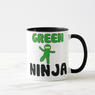 Tasse Ninja vert