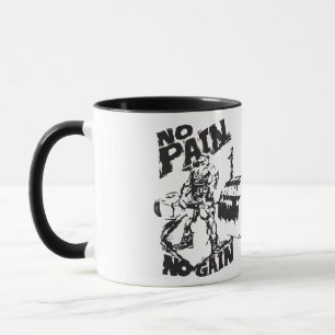 Tasse No Pain No Gain - Motivation de la musculation