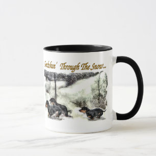 Tasse Noël Dachshund
