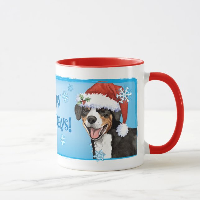 Tasse Noël Entlebucher (Droite)